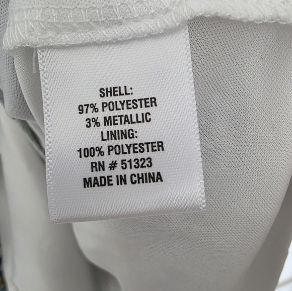 Cece Halter Top Blouse Blue Flowers Size Large - Picture 4 of 4